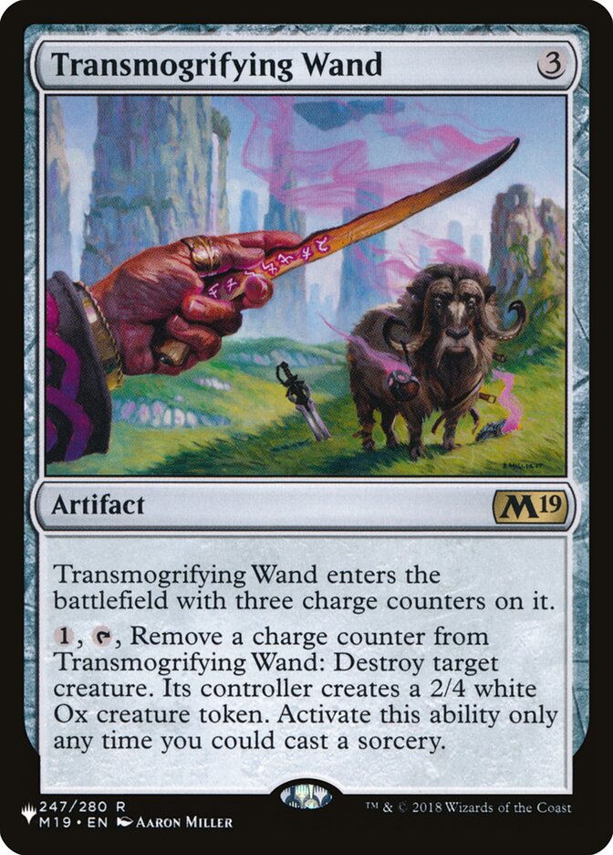 Transmogrifying Wand [The List] | Gate City Games LLC