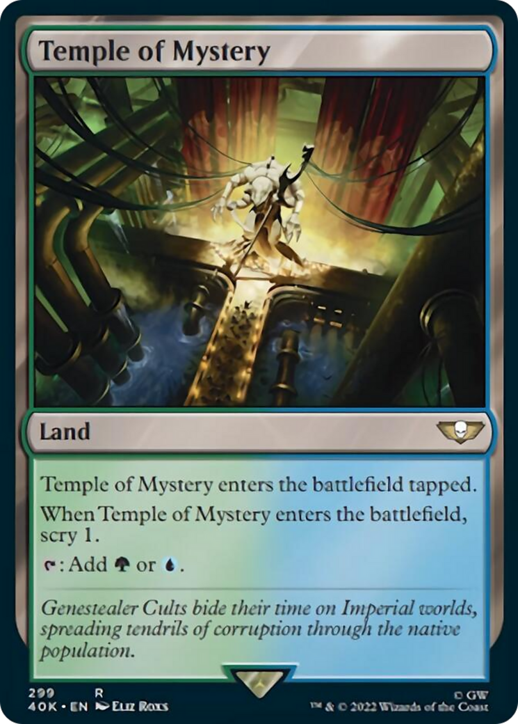 Temple of Mystery (Surge Foil) [Warhammer 40,000] | Gate City Games LLC