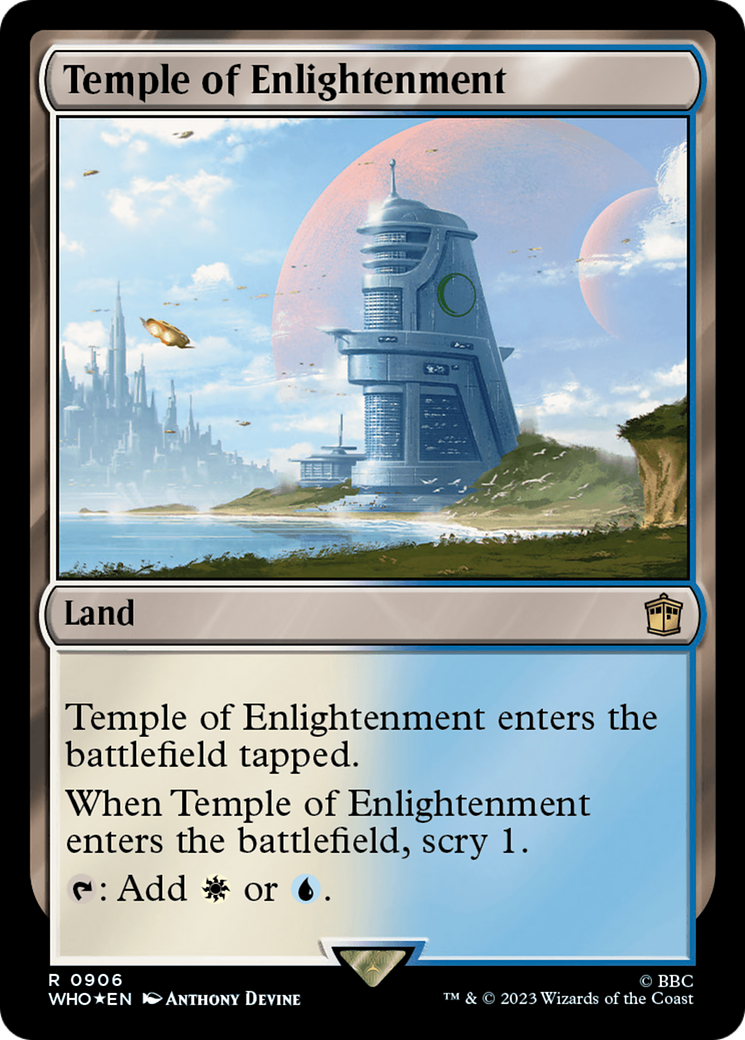 Temple of Enlightenment (Surge Foil) [Doctor Who] | Gate City Games LLC