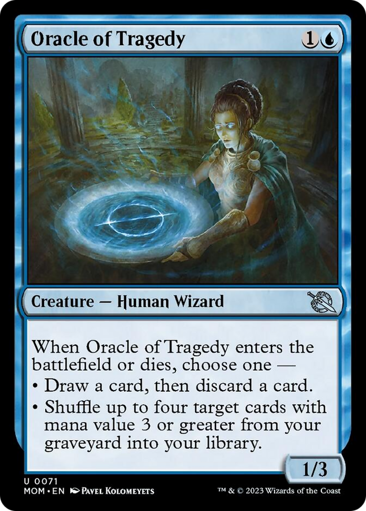 Oracle of Tragedy [March of the Machine] | Gate City Games LLC