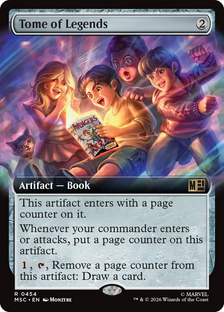 Tome of Legends (Extended Art) [Marvel Super Heroes Commander] | Gate City Games LLC
