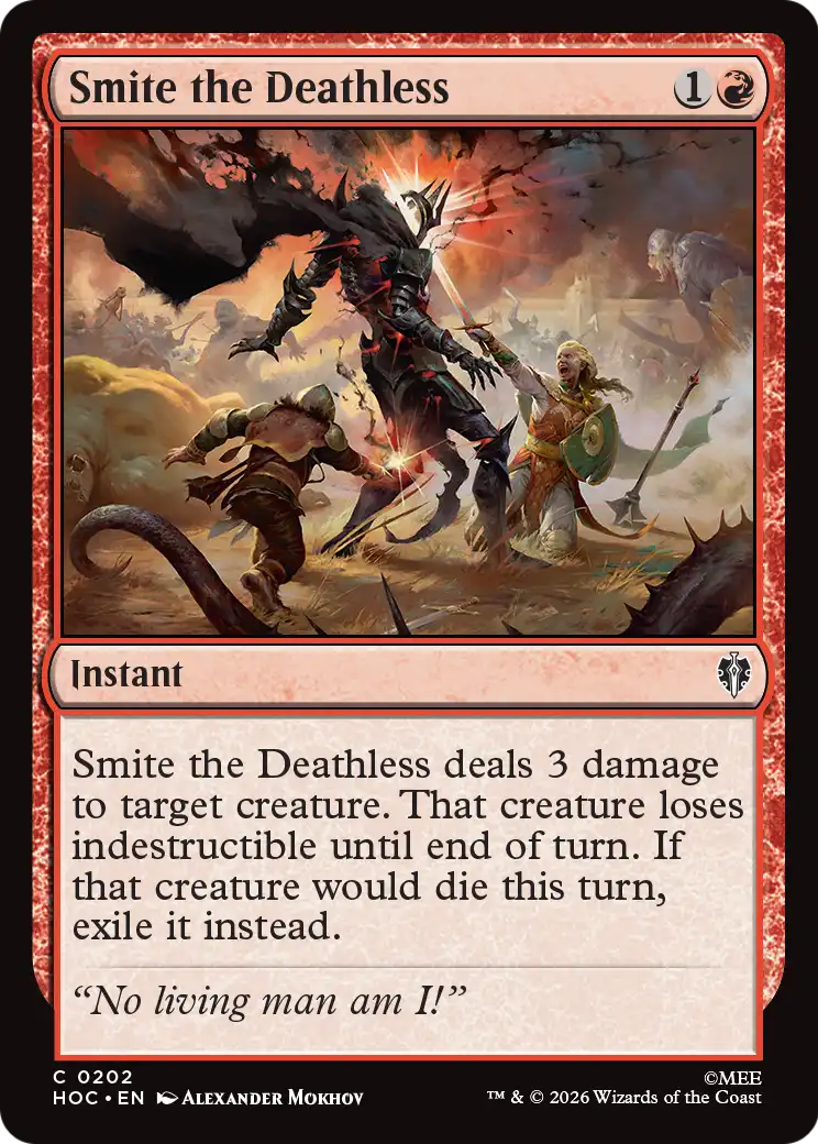 Smite the Deathless [The Hobbit: Eternal-Legal] | Gate City Games LLC