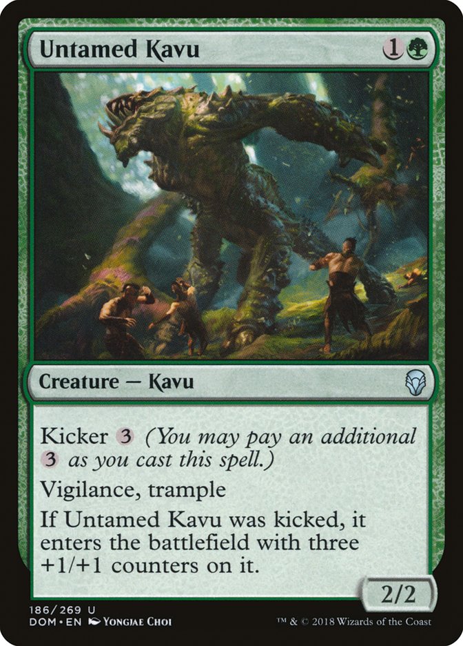 Untamed Kavu [Dominaria] | Gate City Games LLC