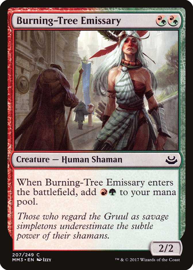 Burning-Tree Emissary [Modern Masters 2017] | Gate City Games LLC