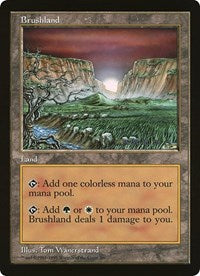 Brushland (Oversized) [Oversize Cards] | Gate City Games LLC