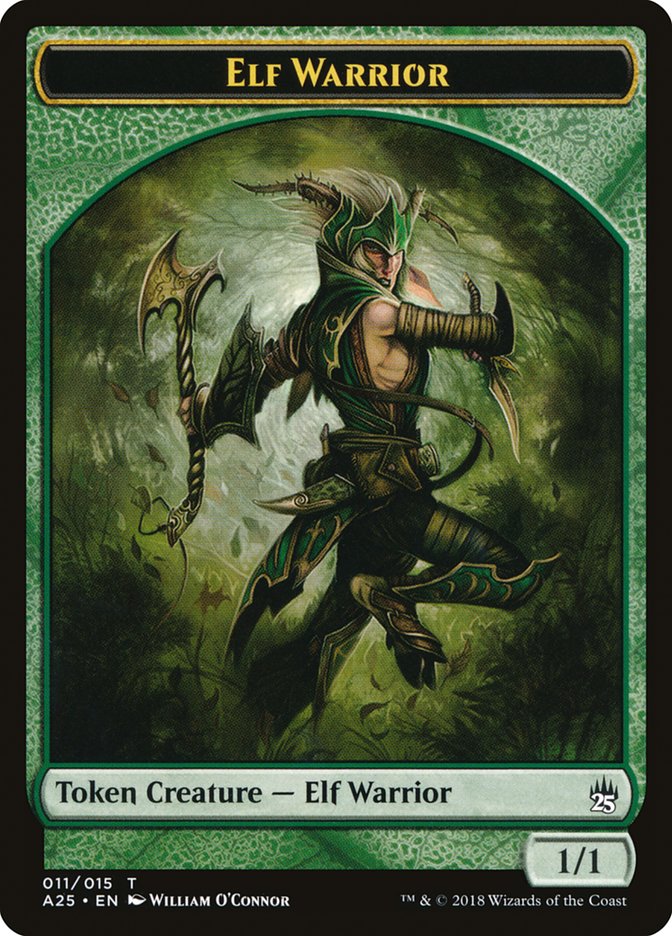 Elf Warrior Token [Masters 25 Tokens] | Gate City Games LLC