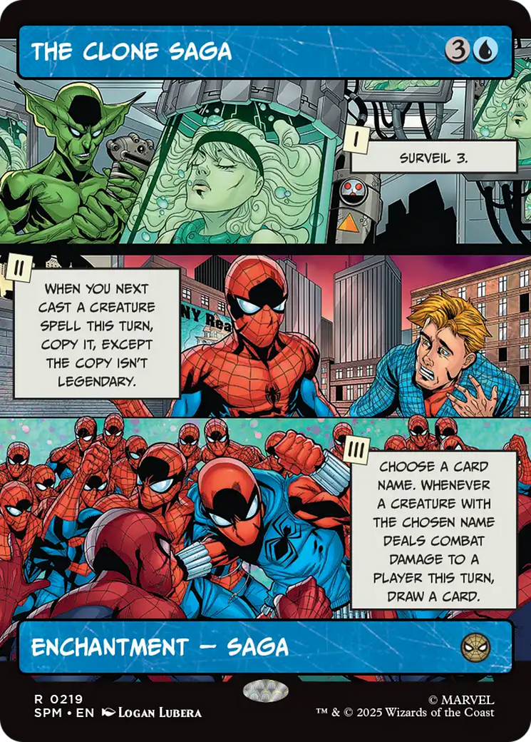 The Clone Saga (Borderless) [Marvel's Spider-Man] | Gate City Games LLC