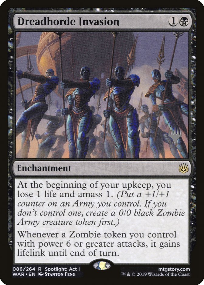 Dreadhorde Invasion (Promo Pack) [War of the Spark Promos] | Gate City Games LLC
