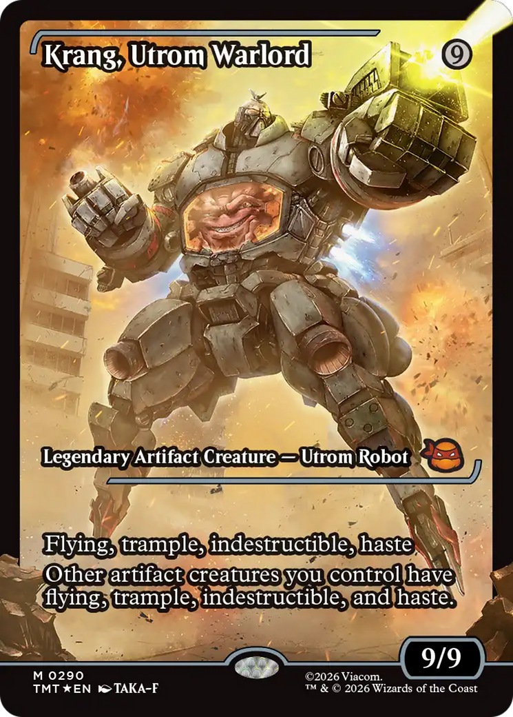 Krang, Utrom Warlord (Showcase) [Teenage Mutant Ninja Turtles] | Gate City Games LLC