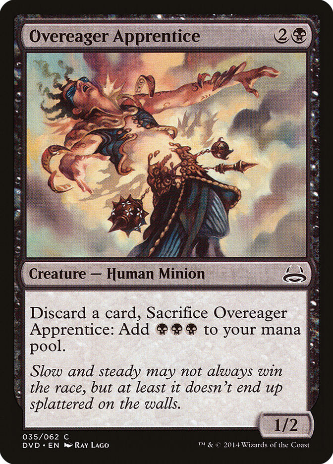 Overeager Apprentice (Divine vs. Demonic) [Duel Decks Anthology] | Gate City Games LLC