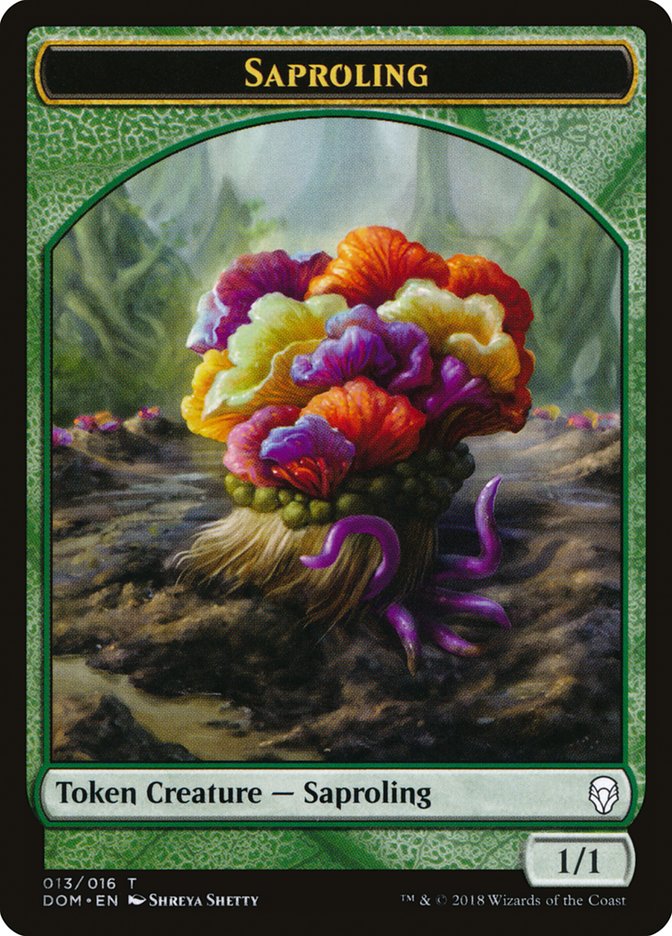 Saproling Token (013/016) [Dominaria Tokens] | Gate City Games LLC