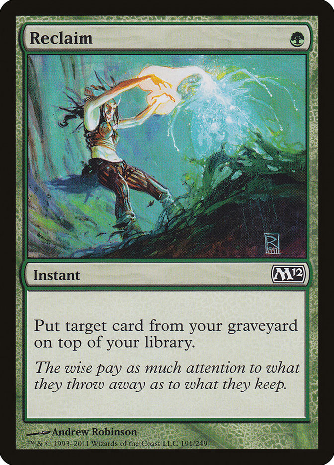 Reclaim [Magic 2012] | Gate City Games LLC