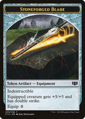 Stoneforged Blade // Germ Double-Sided Token [Commander 2014 Tokens] | Gate City Games LLC