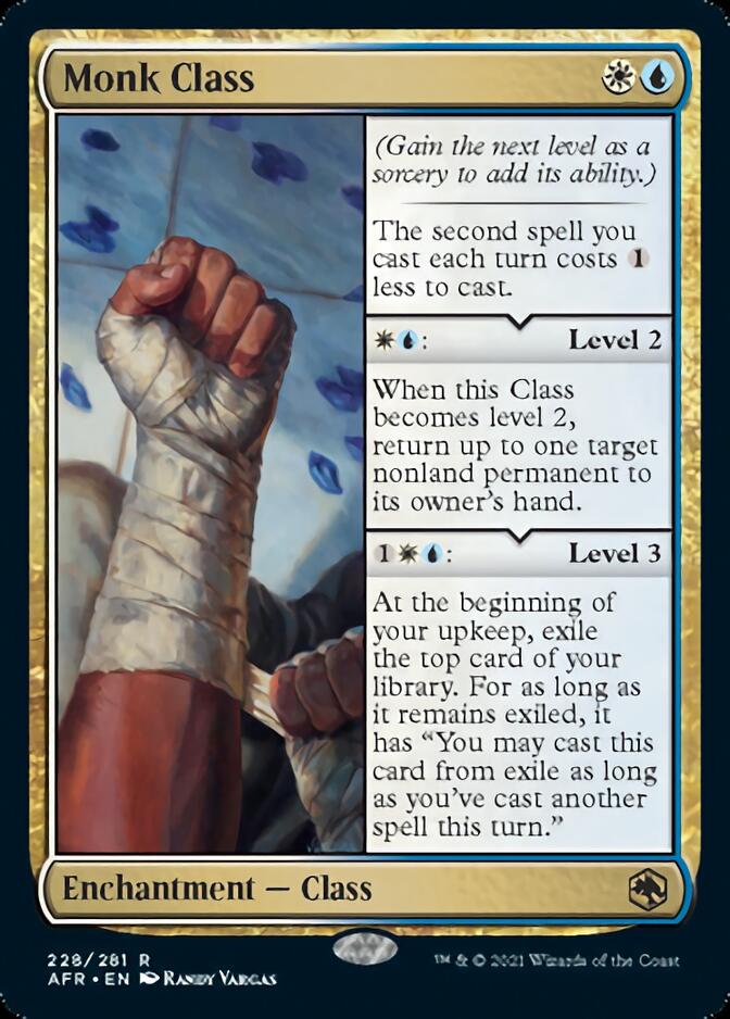 Monk Class [Dungeons & Dragons: Adventures in the Forgotten Realms] | Gate City Games LLC