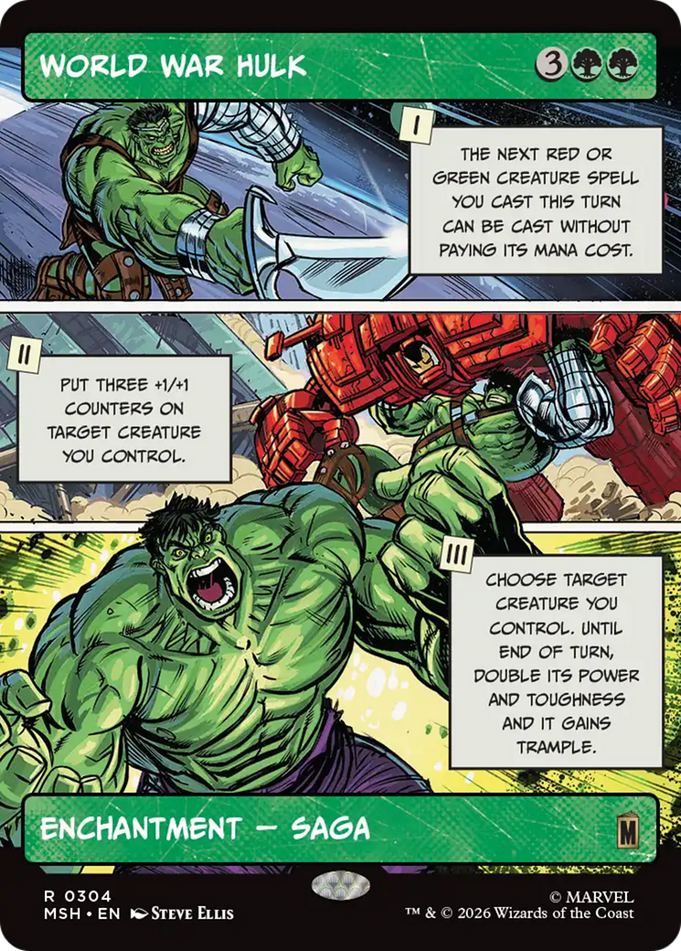 World War Hulk (Borderless) [Marvel Super Heroes] | Gate City Games LLC