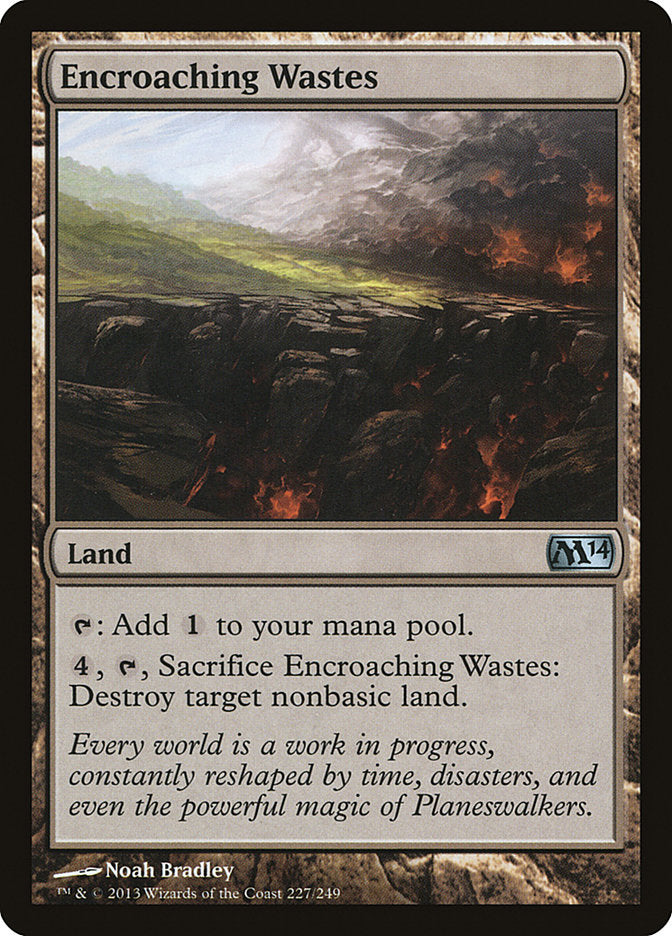 Encroaching Wastes [Magic 2014] | Gate City Games LLC