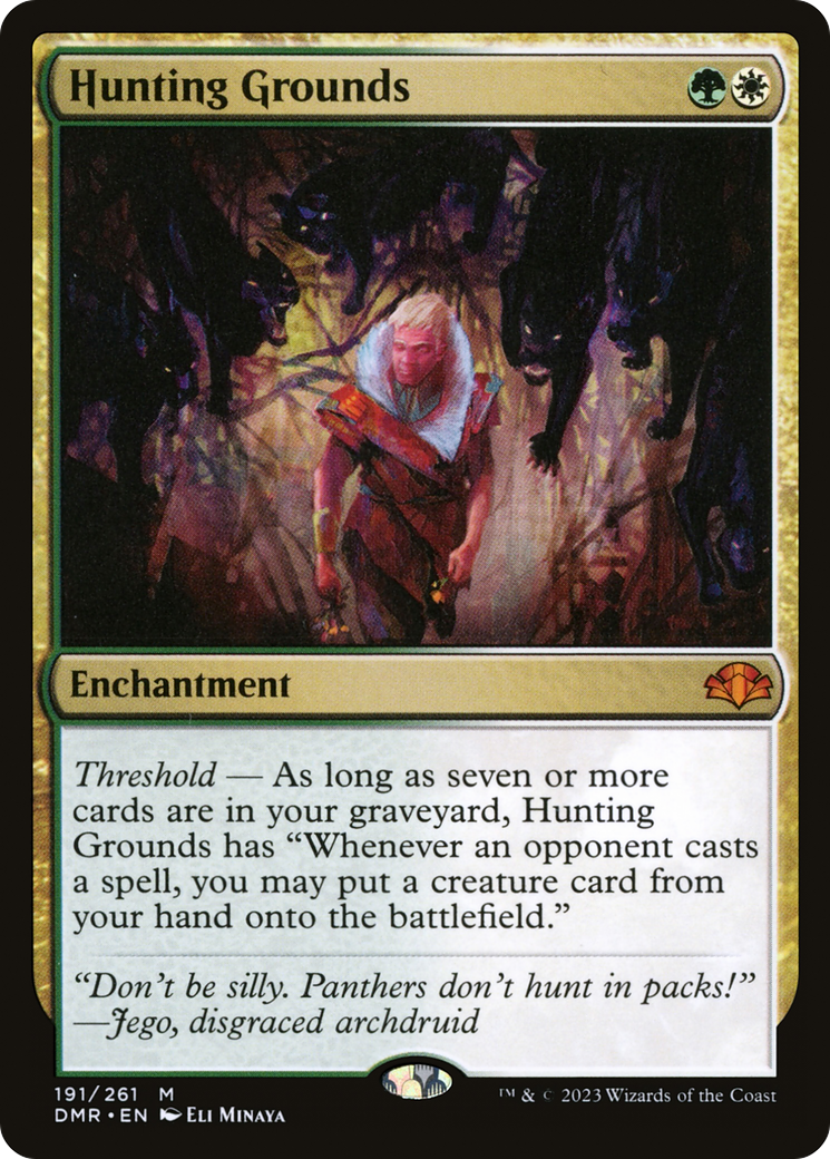 Hunting Grounds [Dominaria Remastered] | Gate City Games LLC