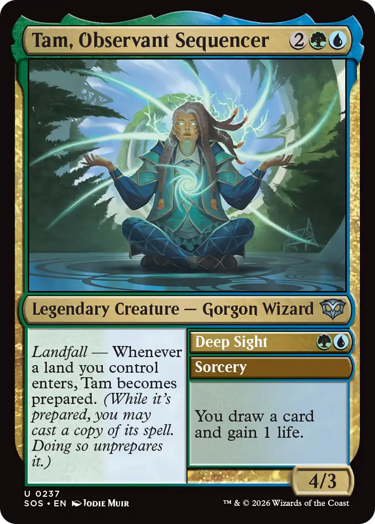 Tam, Observant Sequencer [Secrets of Strixhaven] | Gate City Games LLC
