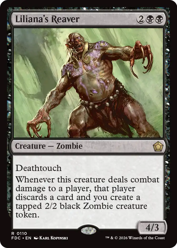 Liliana's Reaver [Foundations Commander] | Gate City Games LLC