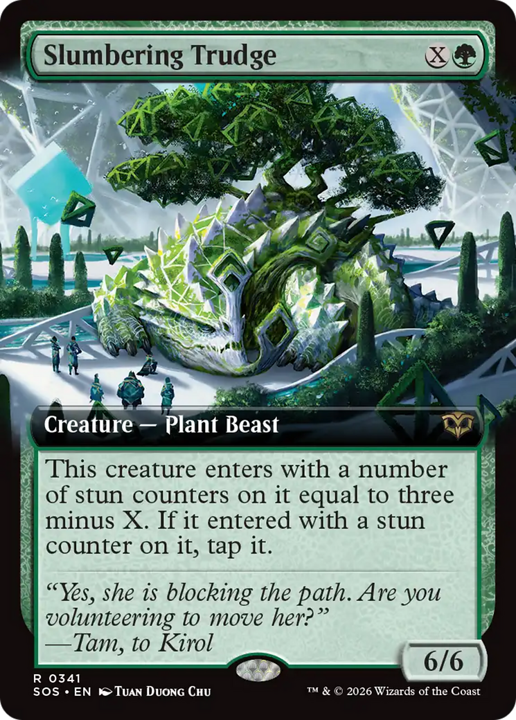 Slumbering Trudge (Extended Art) [Secrets of Strixhaven] | Gate City Games LLC