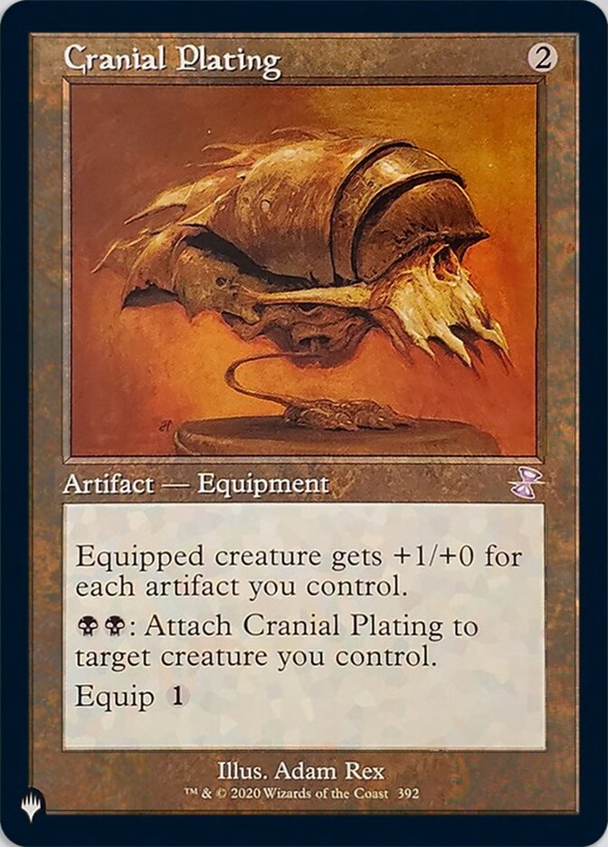 Cranial Plating [The List] | Gate City Games LLC