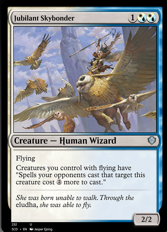 Jubilant Skybonder [Starter Commander Decks] | Gate City Games LLC