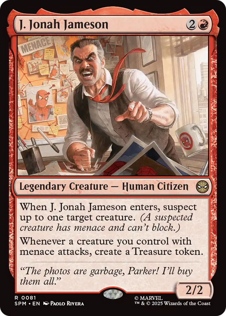 J. Jonah Jameson [Marvel's Spider-Man] | Gate City Games LLC