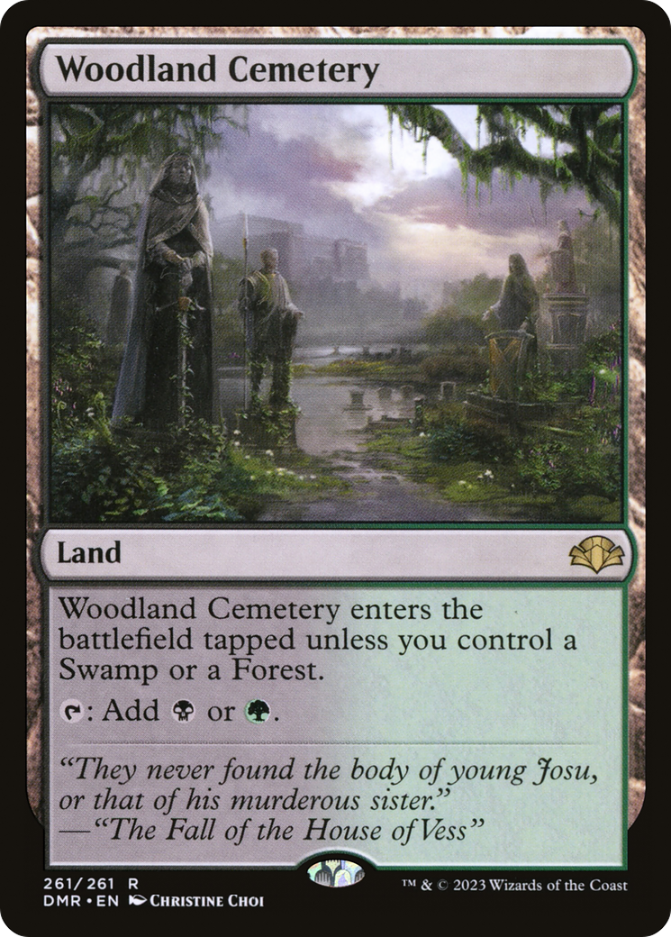 Woodland Cemetery [Dominaria Remastered] | Gate City Games LLC