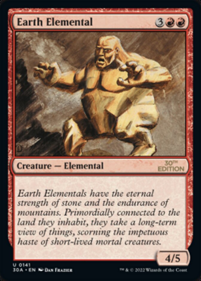 Earth Elemental [30th Anniversary Edition] | Gate City Games LLC