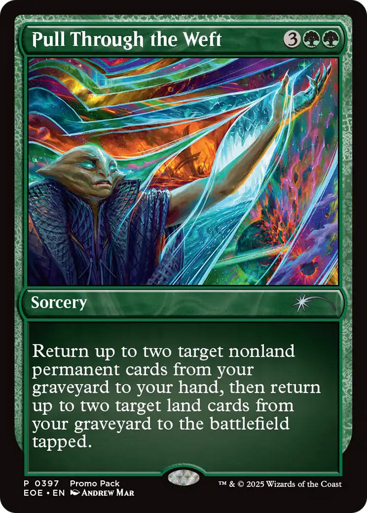 Pull Through the Weft [Edge of Eternities Promo Pack] | Gate City Games LLC