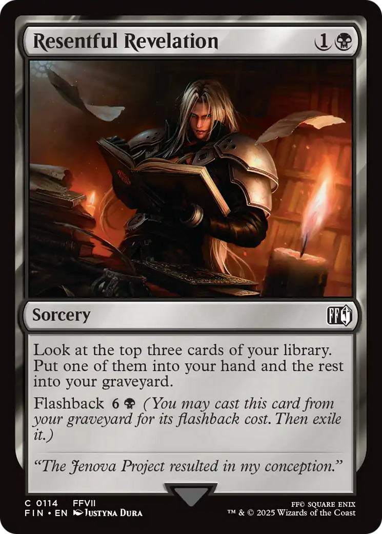 Resentful Revelation [FINAL FANTASY] | Gate City Games LLC