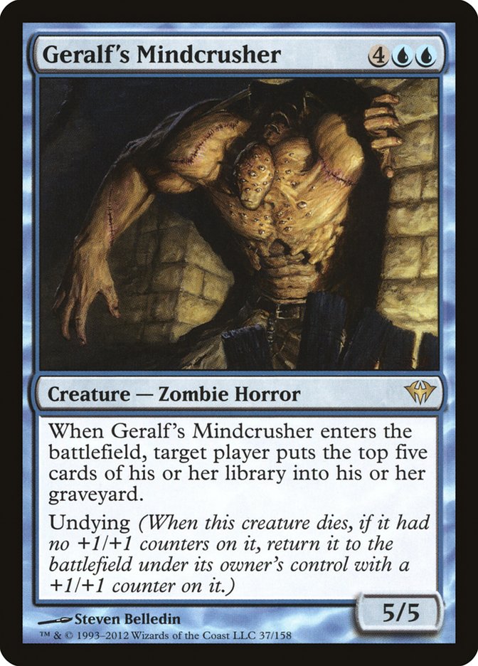 Geralf's Mindcrusher [Dark Ascension] | Gate City Games LLC