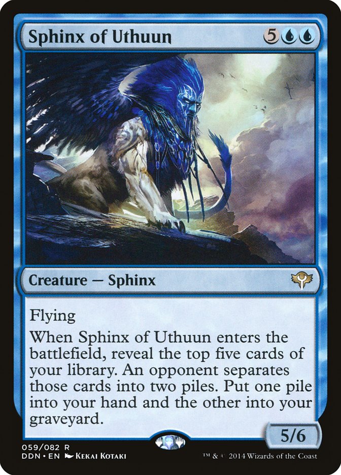 Sphinx of Uthuun [Duel Decks: Speed vs. Cunning] | Gate City Games LLC