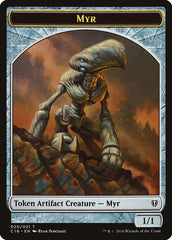 Myr // Bird (002) Double-Sided Token [Commander 2016 Tokens] | Gate City Games LLC