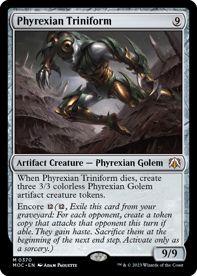 Phyrexian Triniform [March of the Machine Commander] | Gate City Games LLC