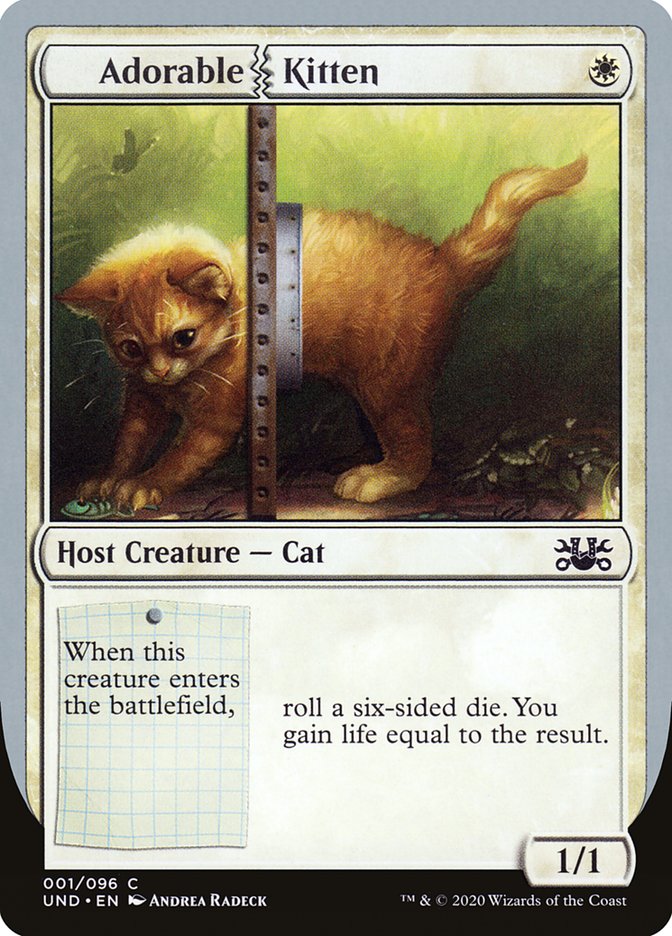 Adorable Kitten [Unsanctioned] | Gate City Games LLC