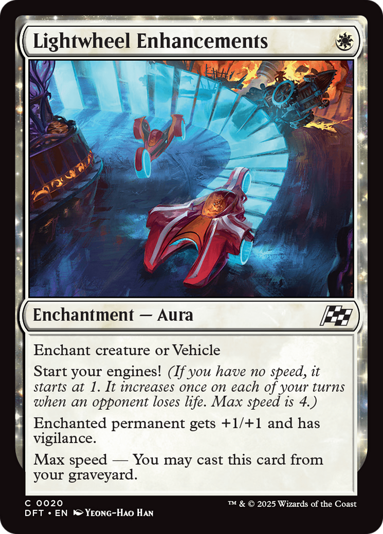 Lightwheel Enhancements [Aetherdrift] | Gate City Games LLC