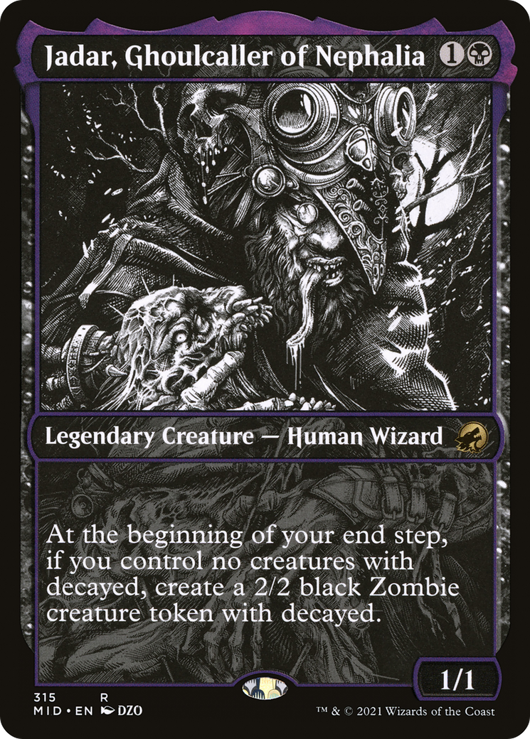 Jadar, Ghoulcaller of Nephalia (Showcase Eternal Night) [Innistrad: Midnight Hunt] | Gate City Games LLC