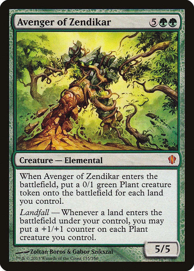 Avenger of Zendikar [Commander 2013] | Gate City Games LLC