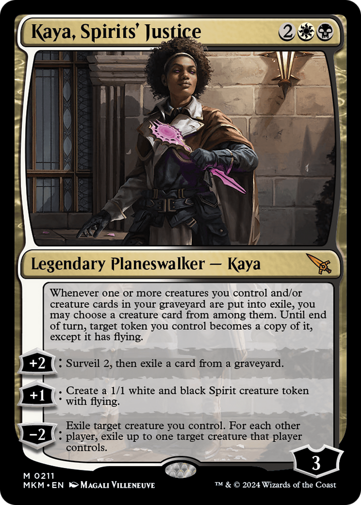 Kaya, Spirits' Justice [Murders at Karlov Manor] | Gate City Games LLC