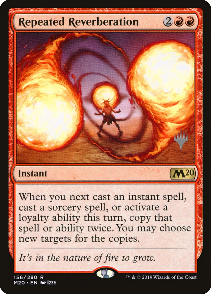 Repeated Reverberation (Promo Pack) [Core Set 2020 Promos] | Gate City Games LLC