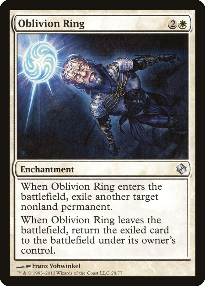 Oblivion Ring [Duel Decks: Venser vs. Koth] | Gate City Games LLC