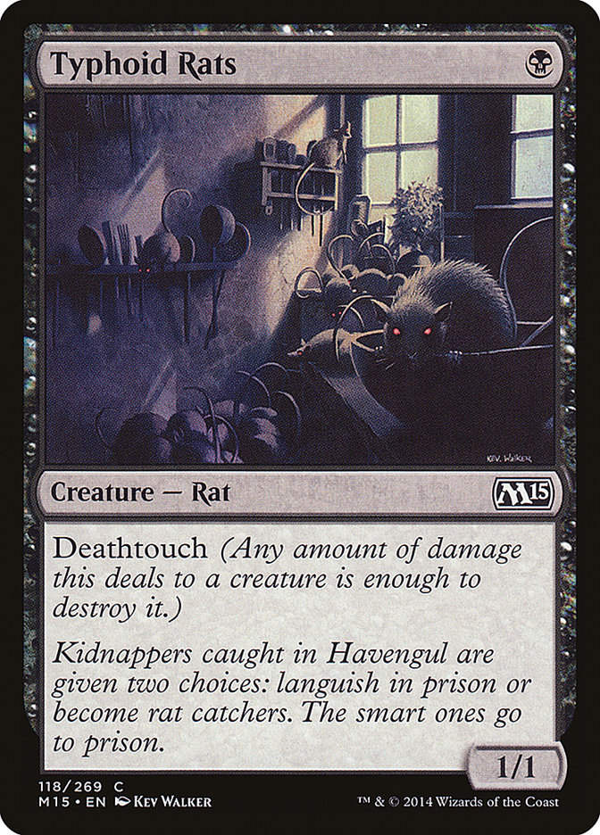 Typhoid Rats [Magic 2015] | Gate City Games LLC