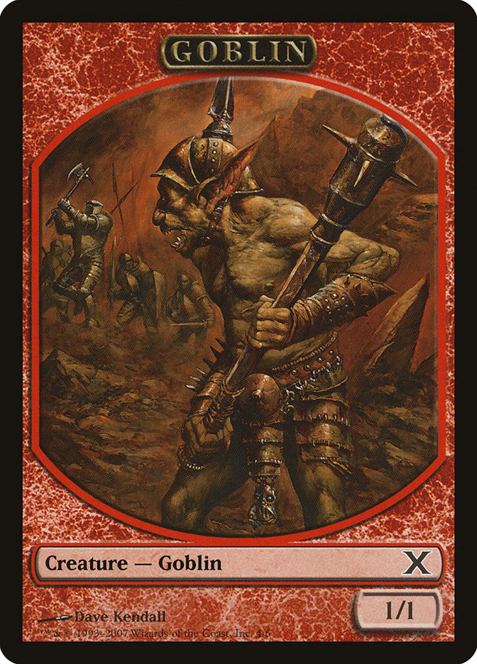 Goblin Token [Tenth Edition Tokens] | Gate City Games LLC
