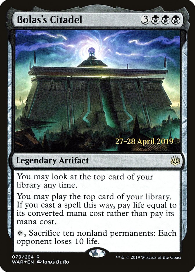 Bolas's Citadel [War of the Spark Prerelease Promos] | Gate City Games LLC