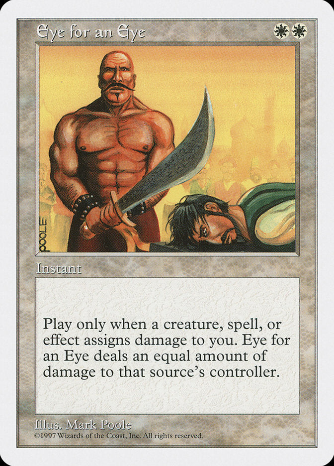 Eye for an Eye [Fifth Edition] | Gate City Games LLC