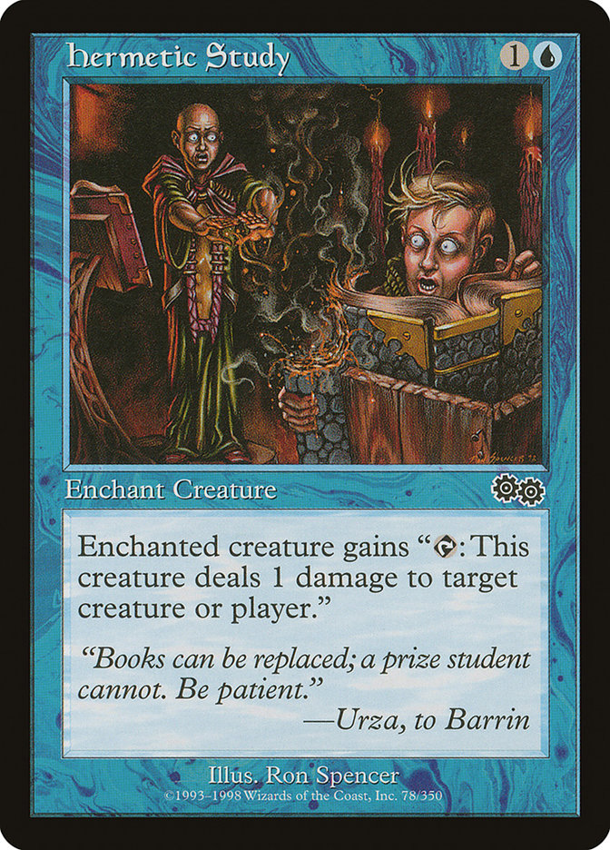 Hermetic Study [Urza's Saga] | Gate City Games LLC