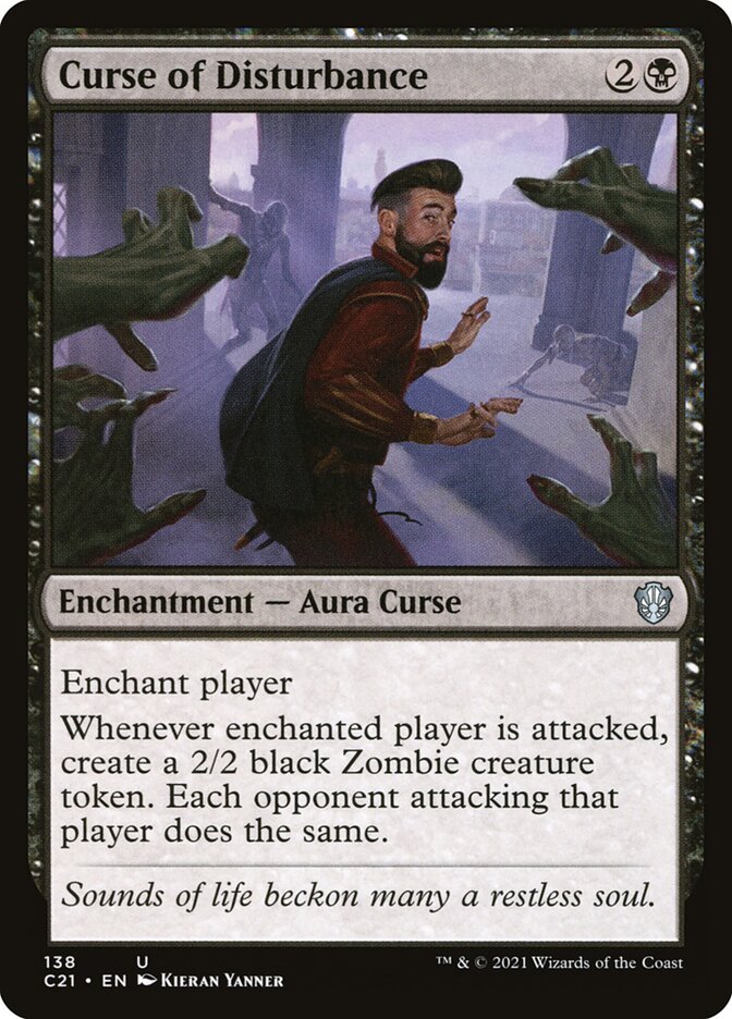 Curse of Disturbance [Commander 2021] | Gate City Games LLC