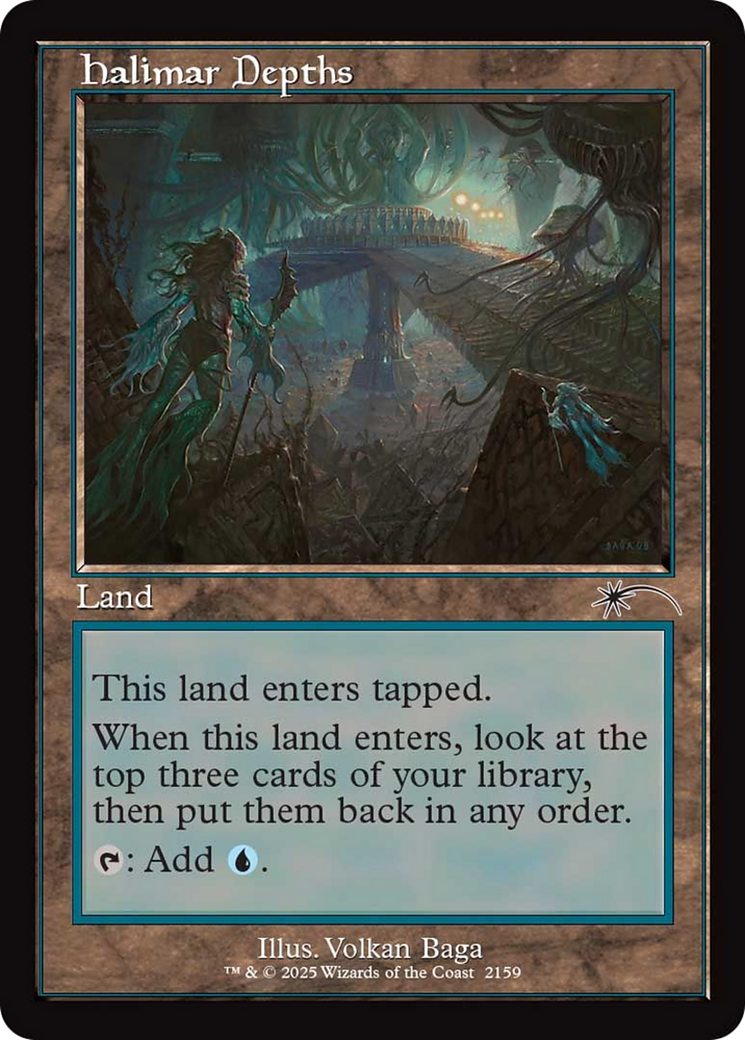 Halimar Depths (Retro Frame) [Secret Lair Drop Series] | Gate City Games LLC