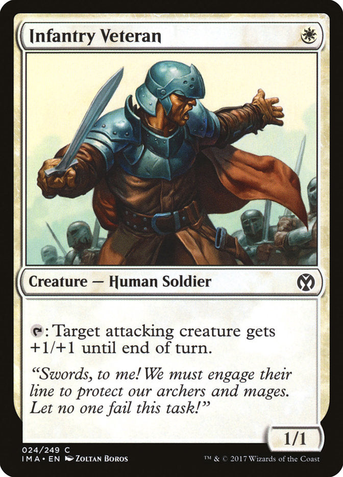 Infantry Veteran [Iconic Masters] | Gate City Games LLC
